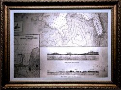 Amvrakikos_Bay_Historical_Nautical_Chart_Issued_1922